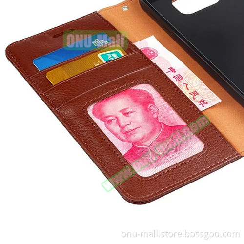 Mobile Case Dealer Litchi Texture Horizontal Flip Leather Case for Samsung Galaxy S7 Edge